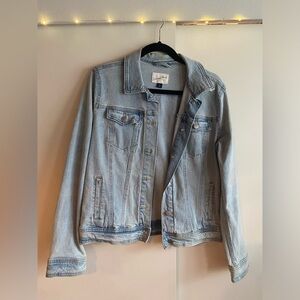 Universal Thread Goods Co Light Blue Denim Jacket Size Medium
